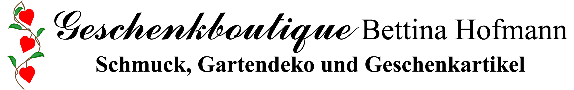 Logo Geschenkboutique Bettina Hofmann